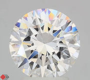 3.00ct Round Lab Grown Diamond (Colour E, Clarity VS2, Cut EX, IGI Certified)